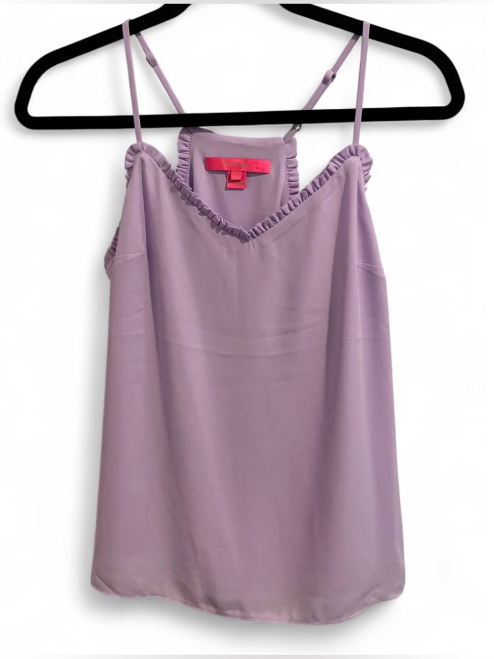 Lilly Pulitzer Lavender Ruffle Camisole XS